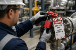 Lockout/Tagout procedures: controlling hazardous energy and correct use of locks and tags