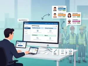 How does the OPITO Vantage system work for employers?