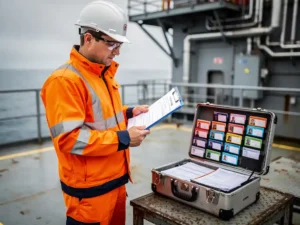Hoe controleren exploitanten of het personeel van aannemers voldoet aan de OPITO-normen?